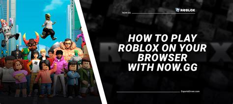 Roblox: How to Play Games in your Browser (Now.gg .